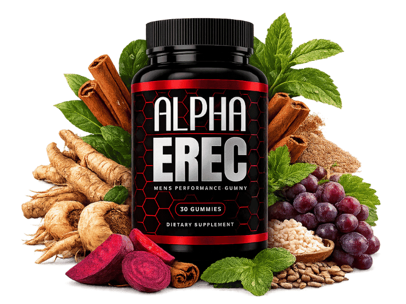 AlphaErec Supplement Bottle