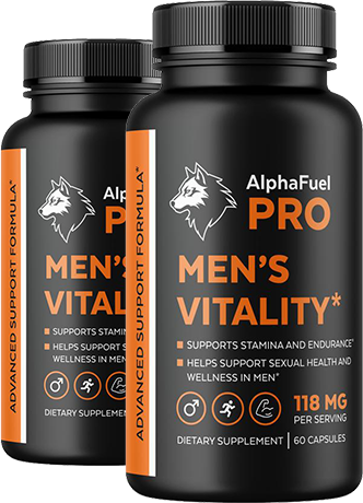 AlphaFuel Supplement Bottle