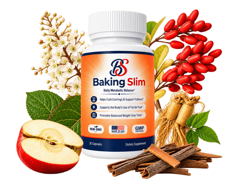 BakingSlim Supplement Bottle