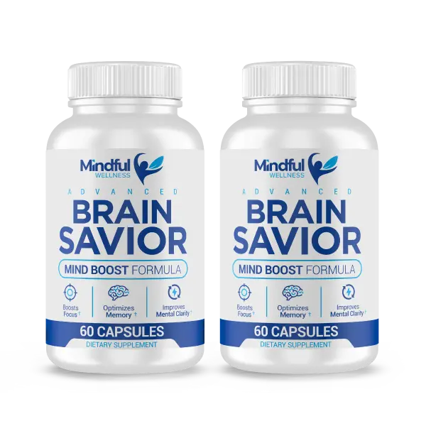 Brain Savior Cognitive Support Capsules Bottle