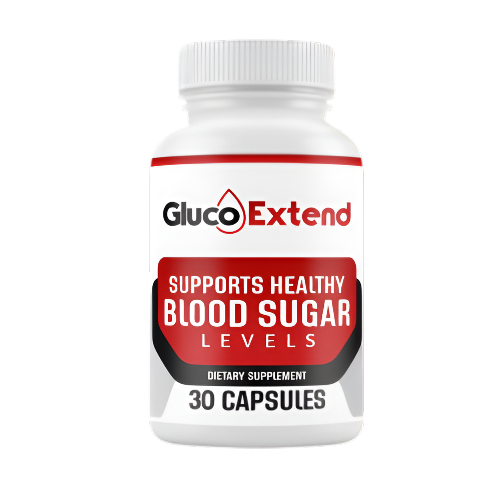 GlucoExtend Supplement Bottle