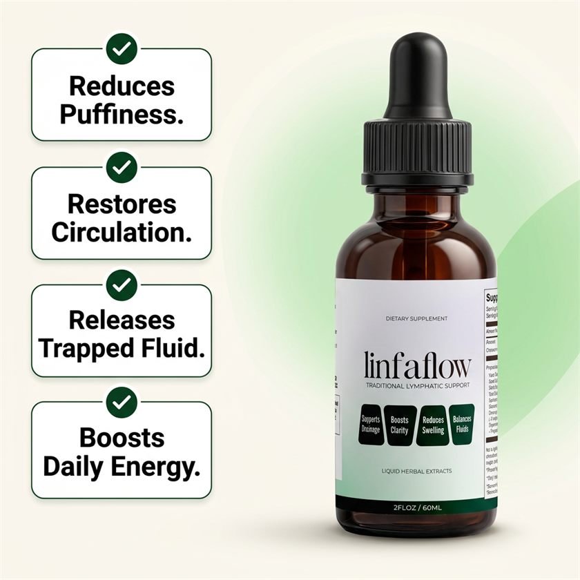 LinfaFlow Supplement Bottle