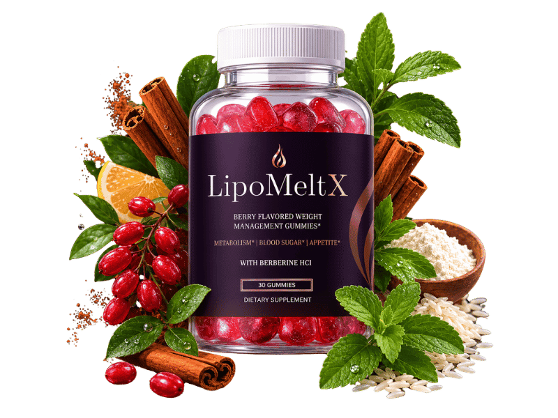 LipoMeltX Supplement Bottle