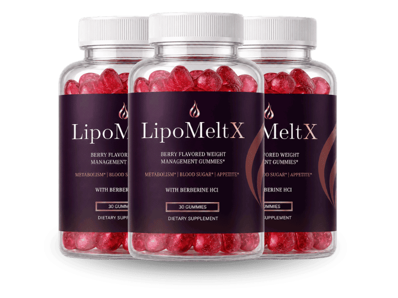 LipoMeltX multi-bottle package, official product photo