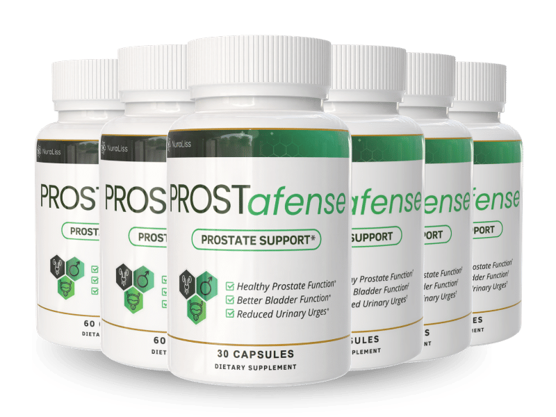 ProstAfense multi-bottle package, official product photo